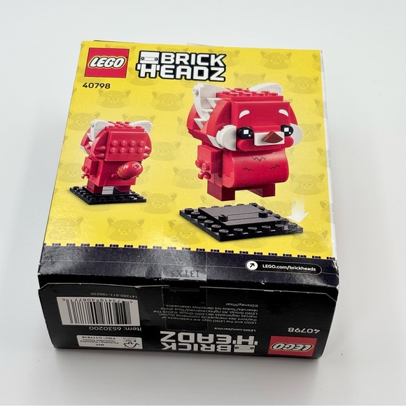 LEGO Turning Red BrickHeadz Disney Red Panda Mei Set # 40798 Sealed/Unopened - Picture 5 of 7